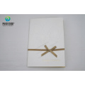 Elegant Embossing Paper Printing Gift Wedding Invitation Cards (White Ross)